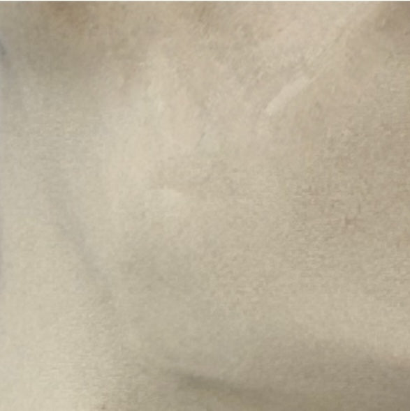 Cream glaze swatch, gloss ceramic finish for pet memorial urn